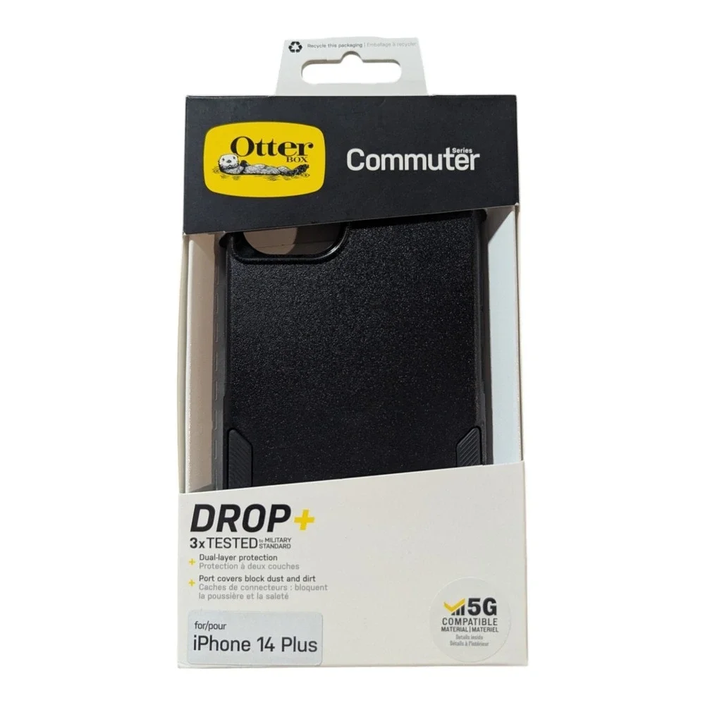 H3. OtterBox Commuter‎ Case For Apple iPhone 14 Plus - Black